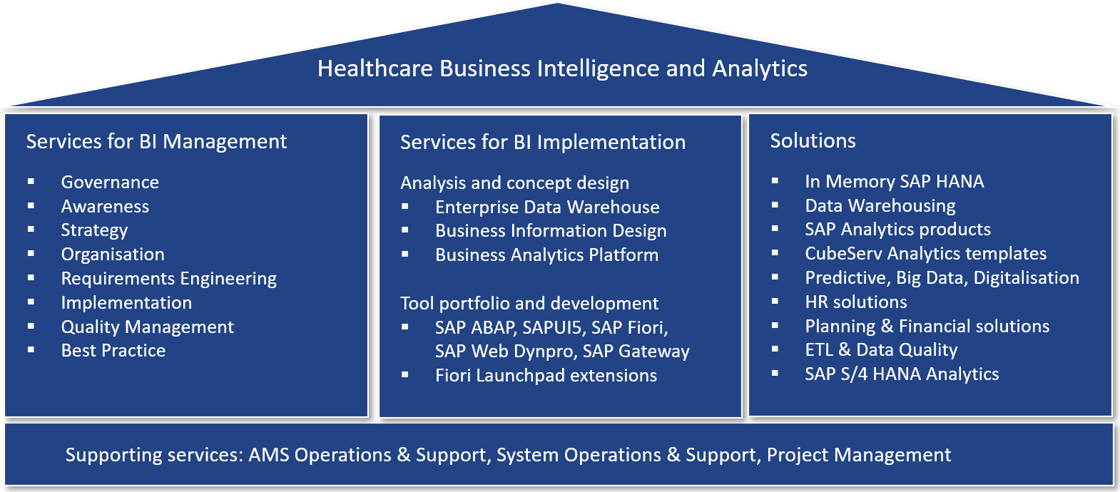 Healthcare Business Intelligence and Analytics - CubeServ